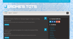 Desktop Screenshot of blog.jeromeparadis.com